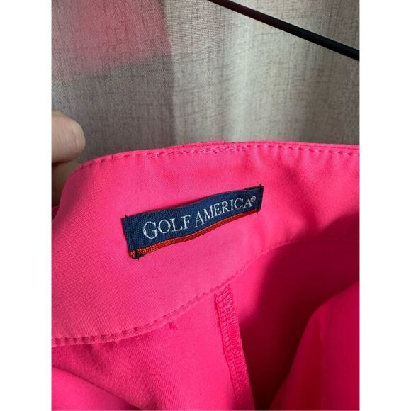 Golf America Hot Pink Barbiecore Golf Skirt Skort Size 6 - Picture 5 of 8